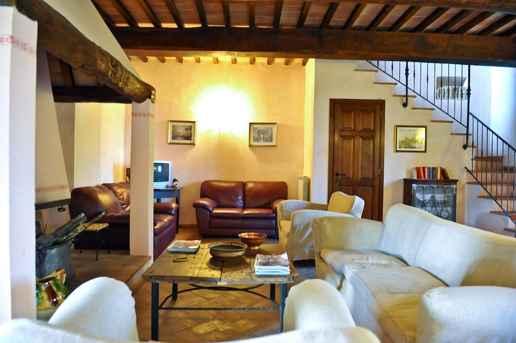 La Fonte Carducciana Villa San Casciano dei Bagni Oda fotoğraf